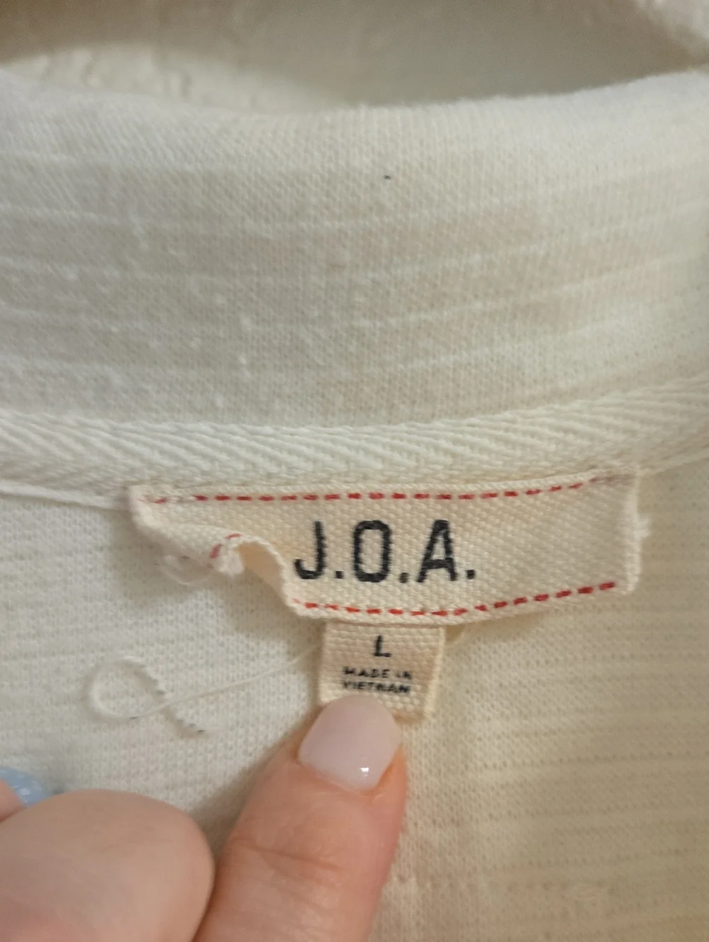 J.O.A. EXPOSED SEAM LONG SLEEVE TEXTURED KNIT POLO